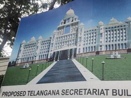 KCR Decides To Name New Telangana Secretariat After BR Ambedkar KCR Decides To Name New Telangana Secretariat After BR Ambedkar