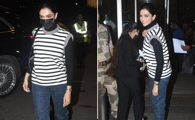 Deepika Padukone's Cool Casual Airport Look Makes Travel Look Oh-So-Chic