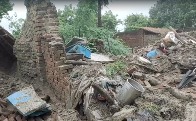 3 Siblings Dead, Mother Injured As House Collapses In UP's Unnao