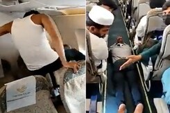Viral Video: Pakistan Passenger Strips, Kicks Window Onboard Flight Viral Video: Pakistan Passenger Strips, Kicks Window Onboard Flight