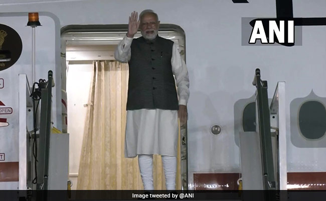 PM Modi Arrives Home After Concluding His Three-Nation Visit