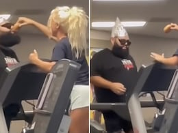 Viral Video: Girl Motivates Man To Run Faster On Treadmill With Food