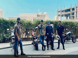 Shahid Kapoor, Ishaan Khatter And Kunal Kemmu Are "Painting Town Red." See Pics Shahid Kapoor, Ishaan Khatter And Kunal Kemmu Are "Painting Town Red." See Pics