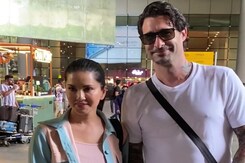 Sunny Leone's Plus One At Airport Was Husband Daniel Weber Sunny Leone's Plus One At Airport Was Husband Daniel Weber