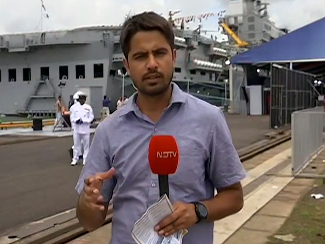 NDTV Reports From Kochi Where INS Vikrant Was Commissioned