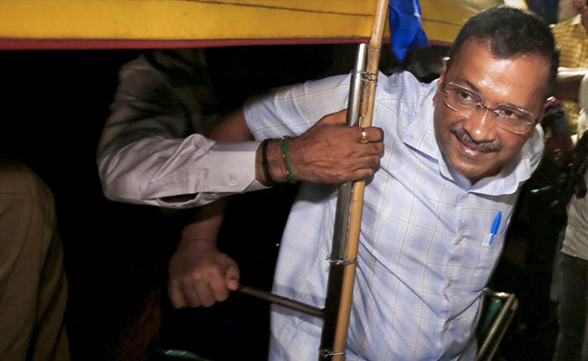 "I Take Auto In Delhi, Why Not In Gujarat...": Arvind Kejriwal Says BJP Fears His "Connect"