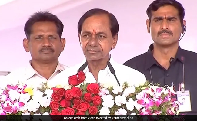 In Hyderabad Face-Off, KCR Takes "Divisive Politics" Swipe At Amit Shah