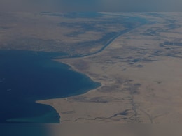 Egypt Tests New Extension Of Suez Canal Egypt Tests New Extension Of Suez Canal