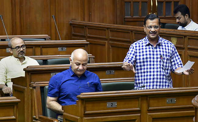 Arvind Kejriwal Government Wins Confidence Vote Amid Walkout By BJP MLAs