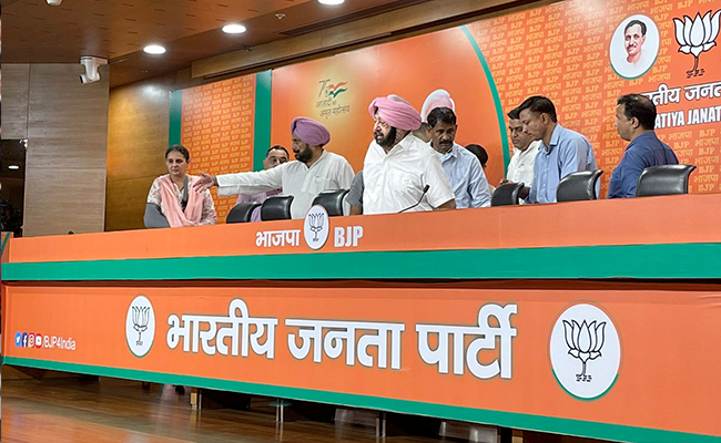 Amarinder Singh, Ex Punjab Chief Minister From Congress, Is Now A BJP Man