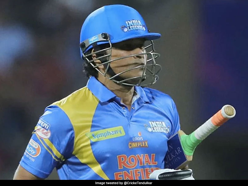 Watch: Sachin Tendulkar Turns Back Clock As He Plays Lofted Shot During Road Safety World Series