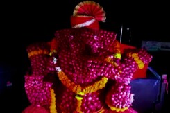 Lord Ganesha Idol Made From 60 Kg Of Onions In Maharashtra's Washim Lord Ganesha Idol Made From 60 Kg Of Onions In Maharashtra's Washim