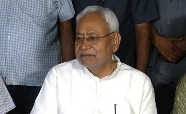"Keep Lying": Nitish Kumar On Amit Shah's "Jungle Raj In Bihar" Charge