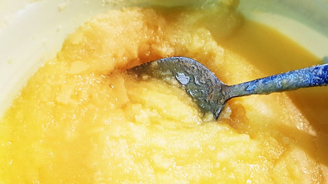 Ghee has a high smoking point which makes it ideal for Indian cooking