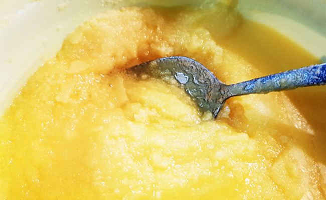 Ghee has a high smoking point which makes it ideal for Indian cooking