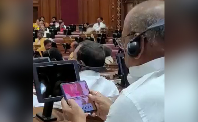 Video: BJP MLAs Do "<i>Teen Patti</i>, Tobacco In Assembly", Says UP Opposition