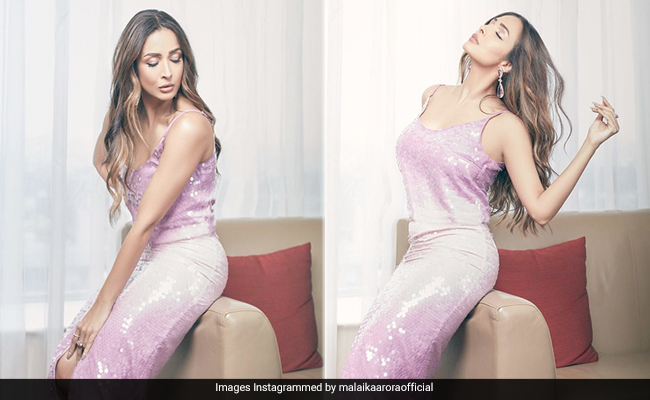Malaika Arora's Sparkly Lilac Dress Is Fit For Every Party Of Every Season