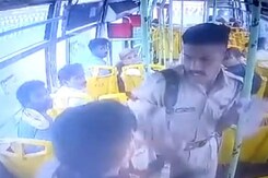 Video: Bus Passenger Thrashes Conductor After Dispute Over Rs.15 Fare Video: Bus Passenger Thrashes Conductor After Dispute Over Rs.15 Fare