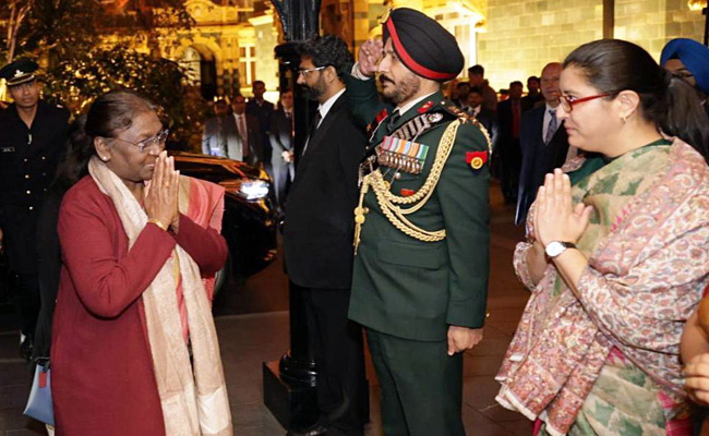 Video: President Droupadi Murmu In UK To Attend Queen's Funeral
