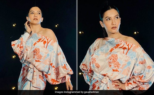 Gauahar Khan Is Mentally Always On Holiday Or At Least Her Dress Makes It Seem So