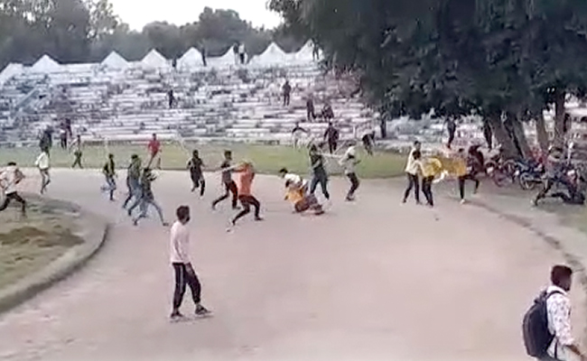 Stones, <i>Lathi</i>, Firing: Army Aspirants Clash In Madhya Pradesh's Morena