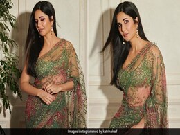 Katrina Kaif Exudes Elegant Vibes In A Sheer Floral Sabyasachi Saree Katrina Kaif Exudes Elegant Vibes In A Sheer Floral Sabyasachi Saree