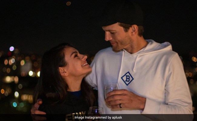 Ashton Kutcher On Professing Love To Wife Mila Kunis: "I Showed Up Drunk At Her House"
