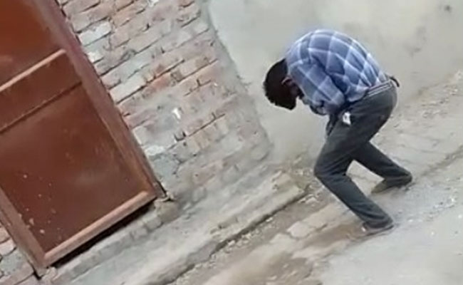 Video: Punjab Man "Under Influence Of Drugs" Struggles In Public