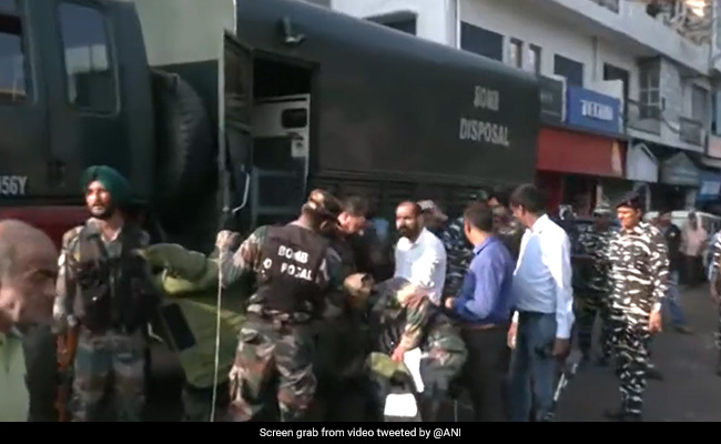 Video: Bomb Squad Arrives At Blast Site In Jammu's Udhampur