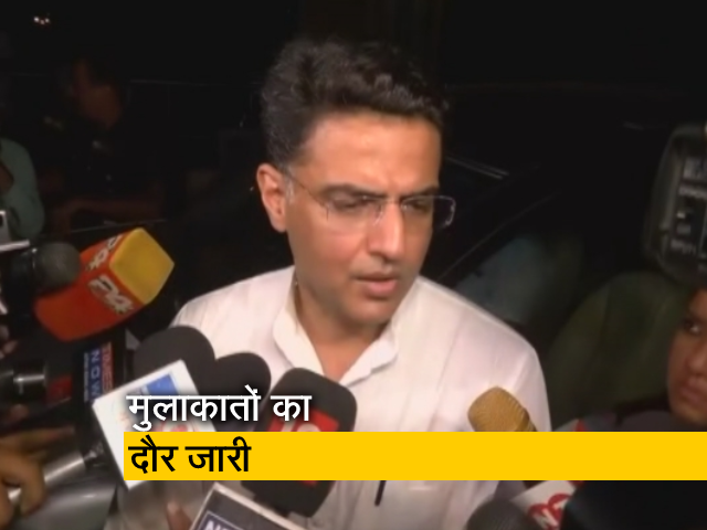 राजस्थान संकट के बीच सोनिया गांधी से सचिन पायलट ने की मुलाकात