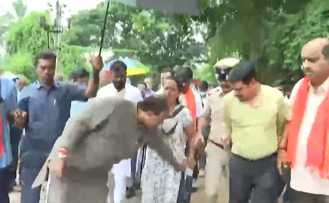 Video: BJP's Bengaluru MLA Threatens Woman Protesting Property Demolition