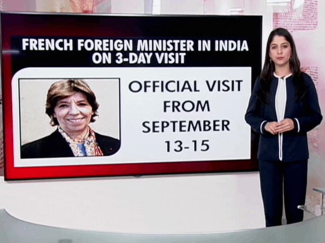 French Foreign Minister On Her First Trip To India
