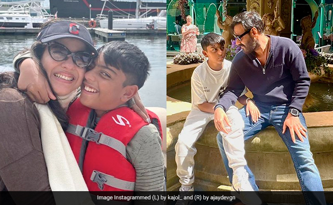 How Kajol And Ajay Devgn Wished Their Son Yug On His 12th Birthday