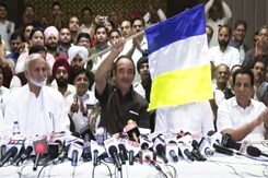 "Democratic Azad Party": Ghulam Nabi Azad Announces His Party's Name "Democratic Azad Party": Ghulam Nabi Azad Announces His Party's Name