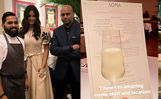 Harnaaz Sandhu Went To Priyanka Chopra's New York Restaurant Sona. What She Posted