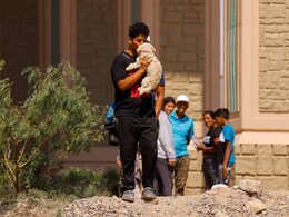 After Long, Risky Journey, 18-Year-Old And His Dog Say Goodbye At US Border