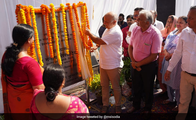 Manish Sisodia Lays Foundation Stone Of 3 Underpasses Worth Rs 59.5 Crore In Delhi