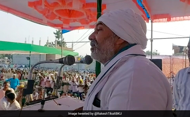Farmer Leader Rakesh Tikait's "Won't Let Them Enter Villages" Warning To Politicians