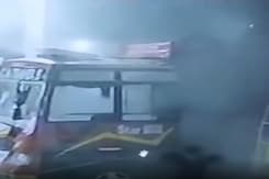 Video: Parked Bus Explodes In Jammu And Kashmir, 2 Injured Video: Parked Bus Explodes In Jammu And Kashmir, 2 Injured