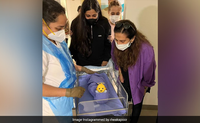 To Sonam's Son Vayu, On 1-Month Anniversary, Big Love From Anil, Rhea, Arjun And Other Kapoors