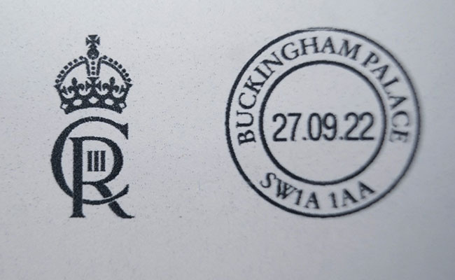 King Charles' New Monogram Unveiled As Royal Mourning Ends In UK