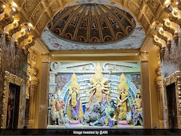 Pics: Vatican-Themed Durga Puja Pandal In Kolkata Pics: Vatican-Themed Durga Puja Pandal In Kolkata