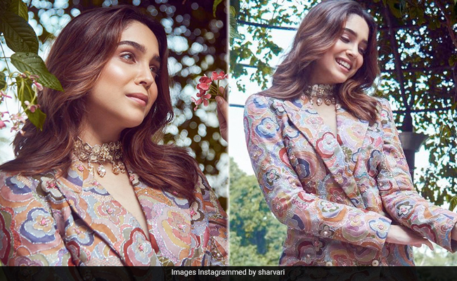 Sharvari Wagh Fuses Flower Power With Power Dressing In The Most Incredible Way