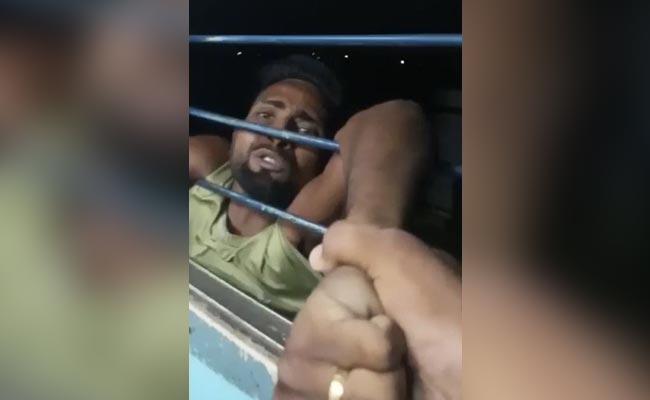 Video: Bihar Thief Dangles From Train Window As Passengers Grab Arms
