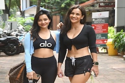 Sisters Neha And Aisha Sharma's Day Out Sisters Neha And Aisha Sharma's Day Out