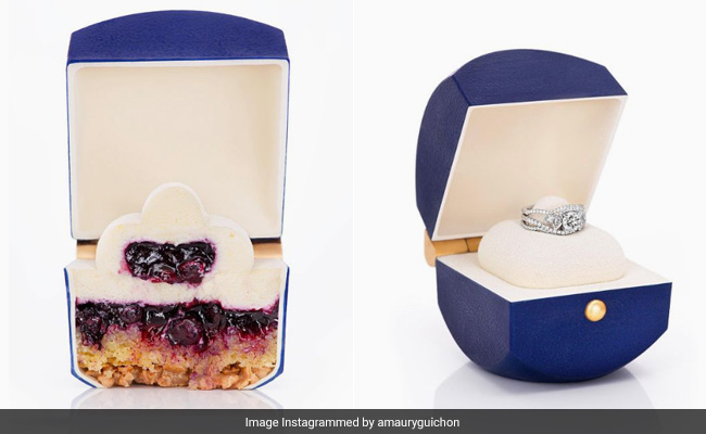 Watch: Artist Creates Engagement "Ring Box" Dessert In Video, Internet Stunned