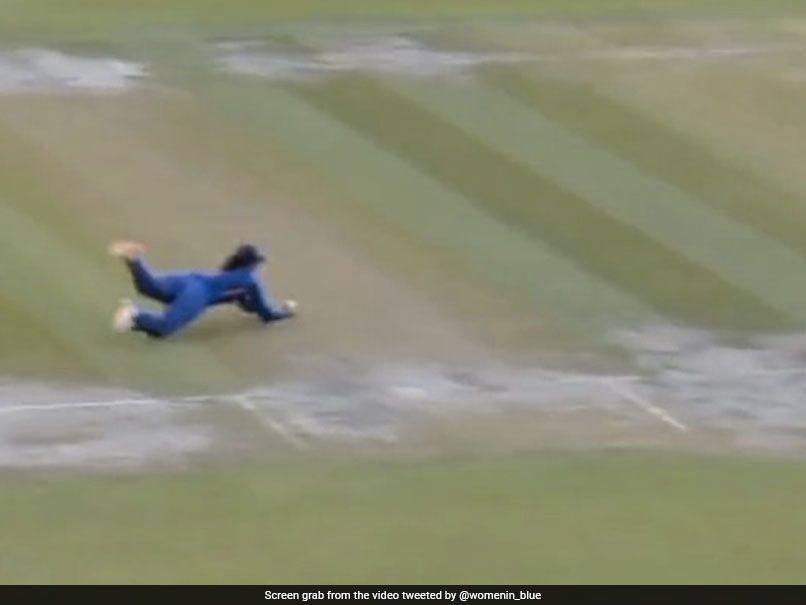 Watch: Harmanpreet Kaur Shows Great Reflexes, Grabs One-Handed Screamer vs England