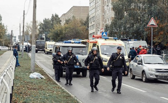 15 Dead In Russia School Shooting, Gunman Kills Himself