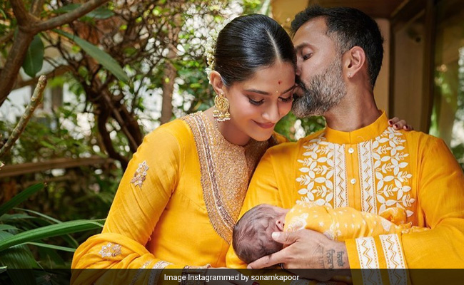 Sonam Kapoor And Anand Ahuja Share First Pic Of Son, Reveal Name - Vayu