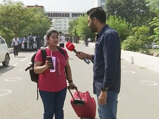 "Want To Be With Parents": Chandigarh University Student After Video Leak